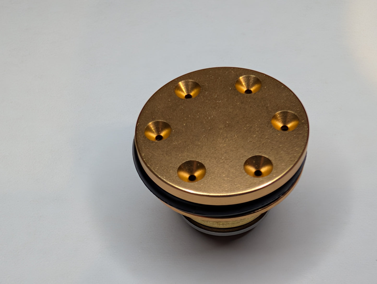 Alloy Piston Head - Flat face 6 holes