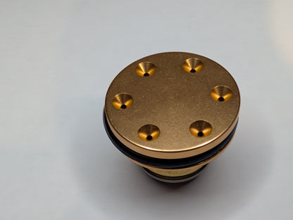 Alloy Piston Head - Flat face 6 holes