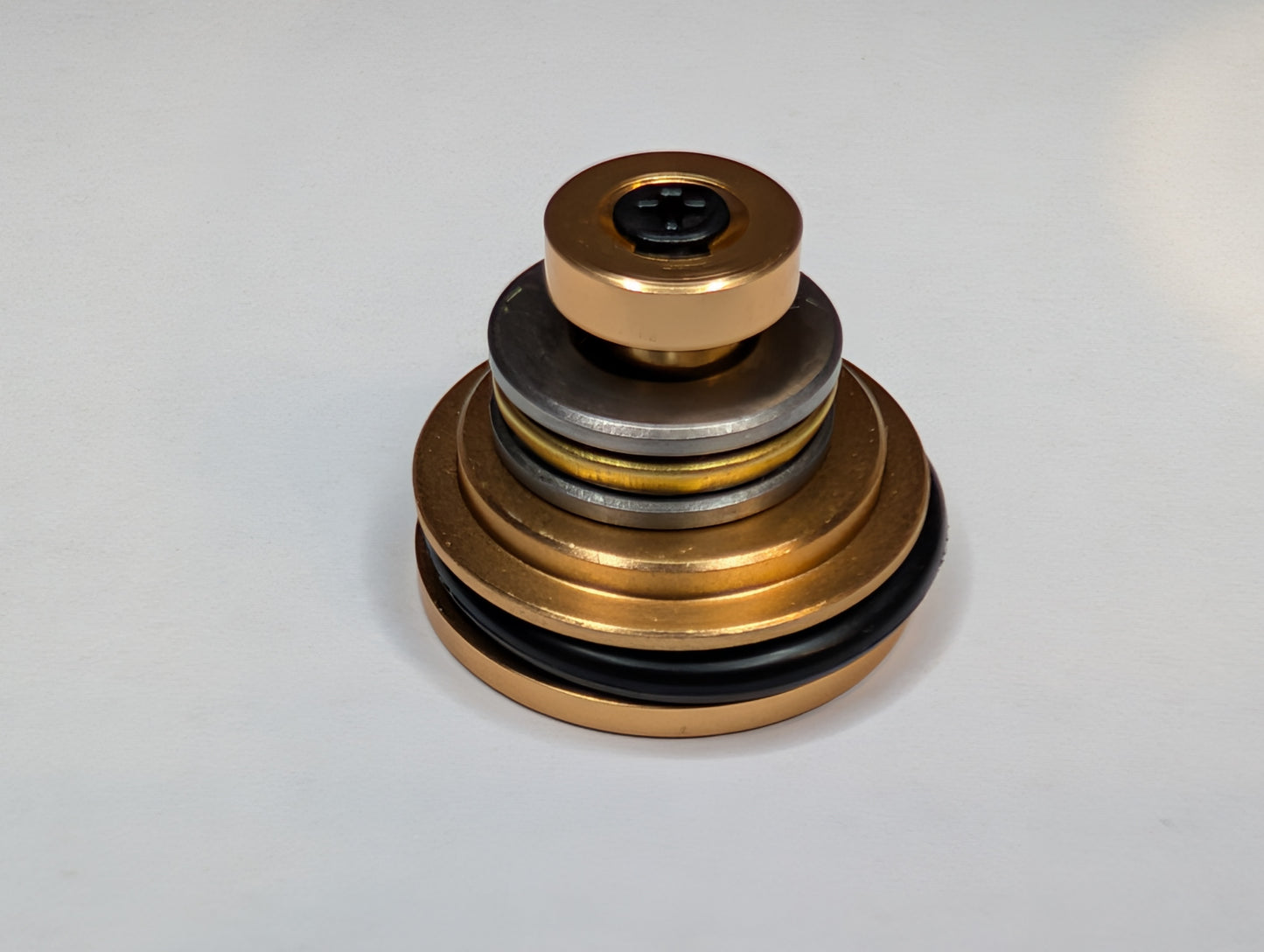 Alloy Piston Head - Flat face 6 holes