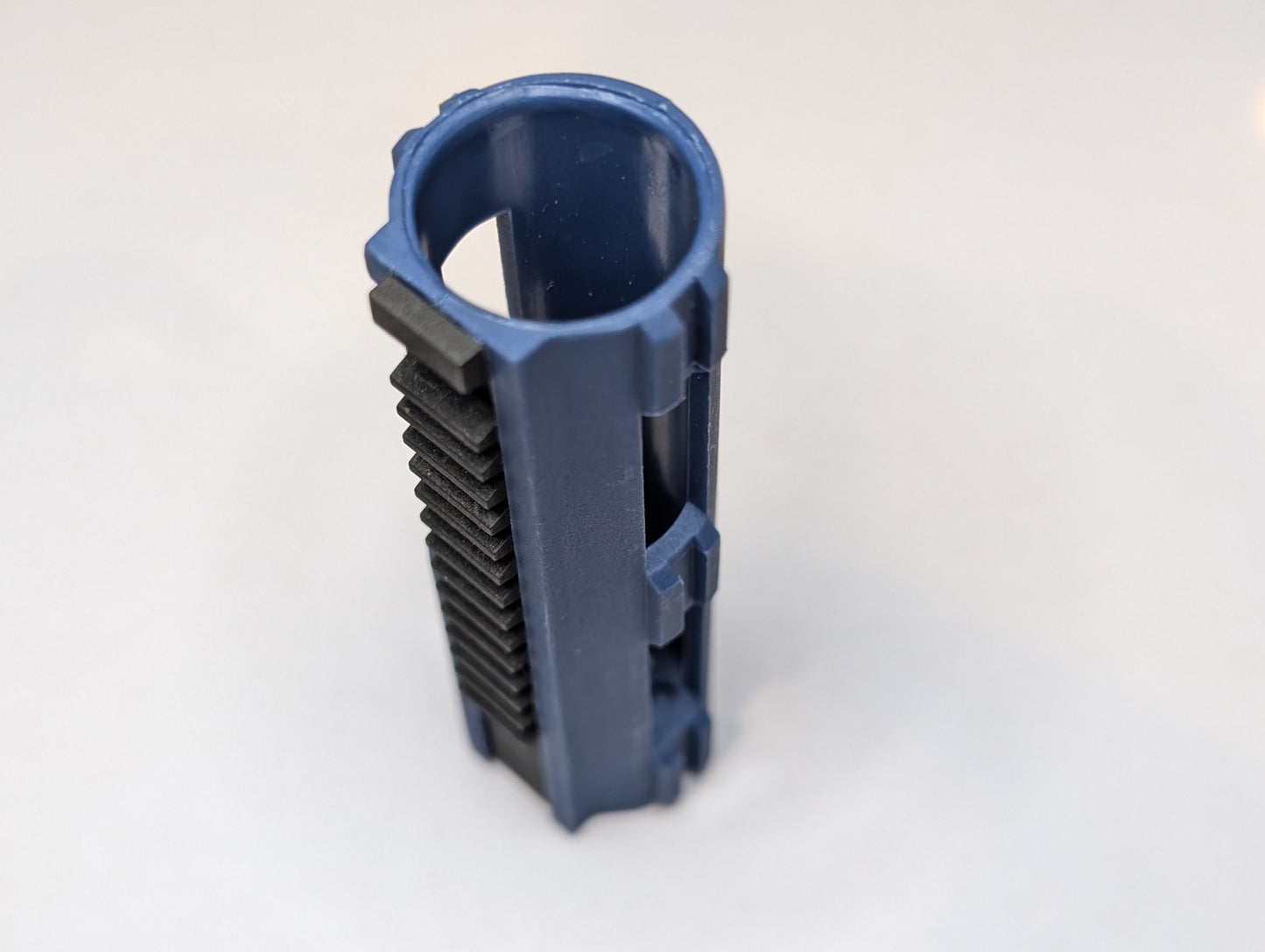 Piston 14 Tooth wide metal rack (lightened, blue)