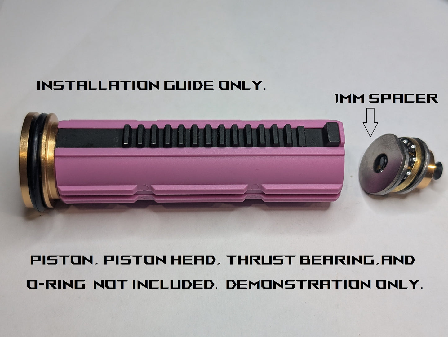 Spacer - Piston/Spring 1.0mm