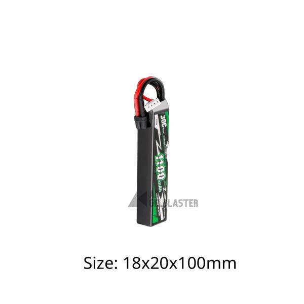 Battery - Gens Ace XT30 7.4v 30C 1100 mAh